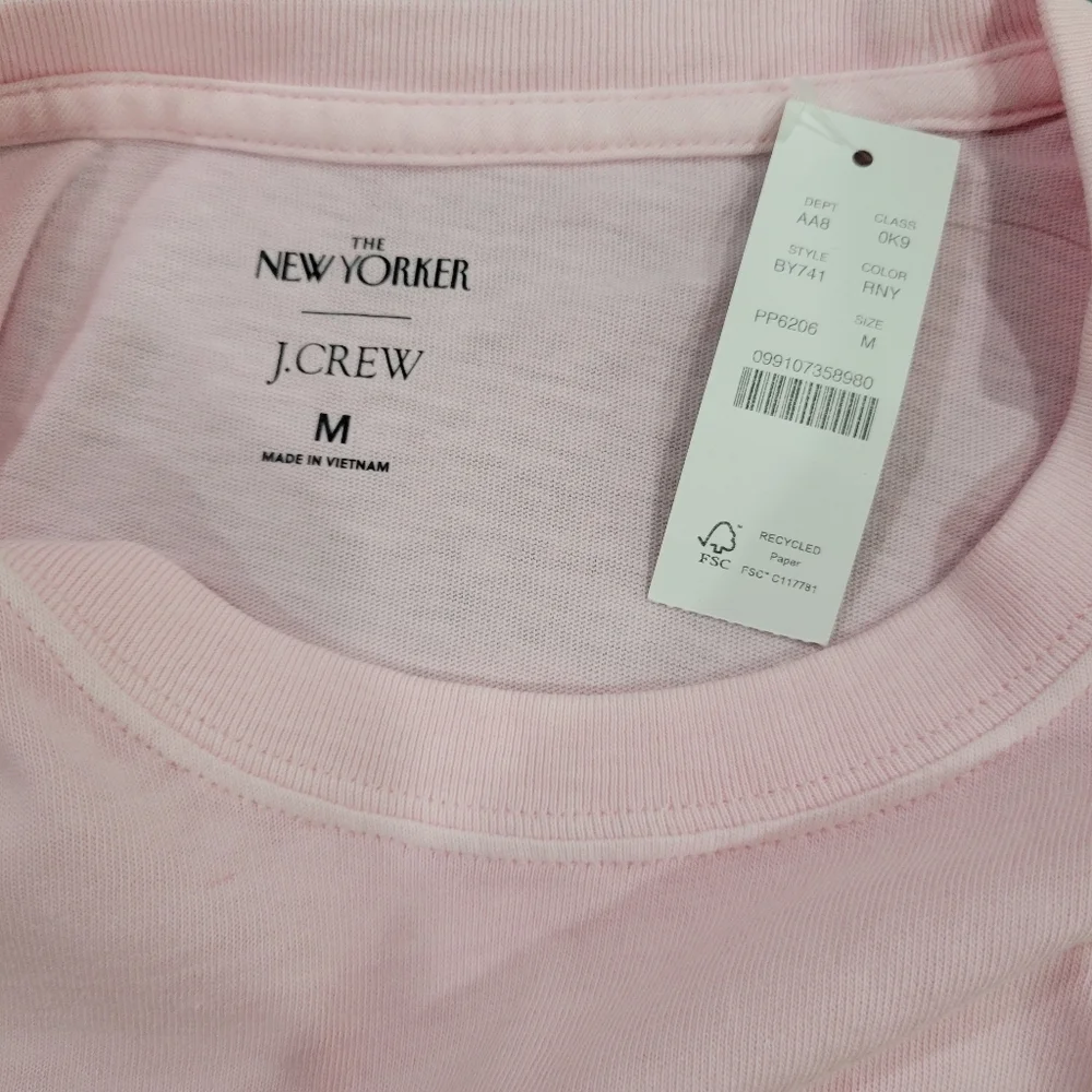 J Crew Limited-edition The New Yorker X J.Crew vintage-wash cotton graphic T